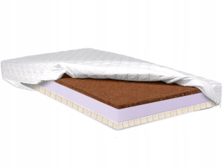 Matrac 70x160 Až 3 vrstvy kokosu a 6 cm latex