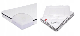 Matrac SensiLine VIENA LATEX 60x120 CM + POTAHY