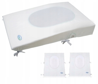 Matrace v posteli 120x60 + 4 listy