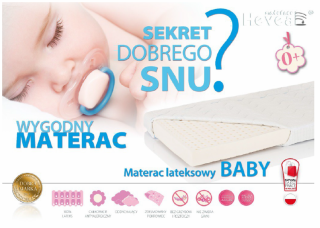 Hevea Baby 120x60 AEGIS latex matrac