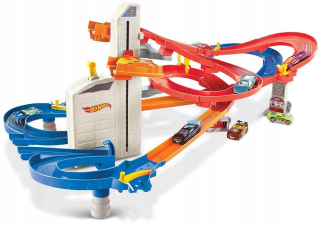 Mattel Hot Wheels fxn21 výťah so stopou