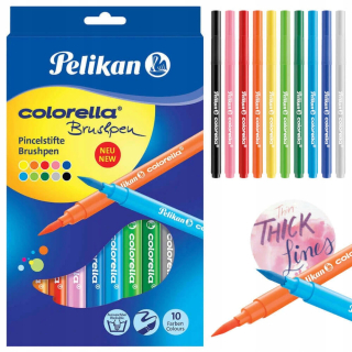 Flamor Felt -Tip Pen 10s Colorella Pelikan