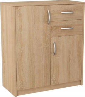 Zásuvka na nábytok pre izbu v spálni 74 cm - 2 zásuvky