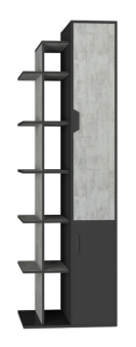 Systém mládežnícky nábytok Nano Bookcase 04
