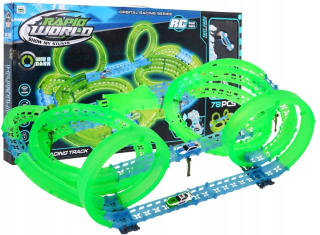 Mega Glow in the Dark Track RAPID WORLD