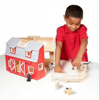 Melissa & Doug - veľká stodola so zvieratami