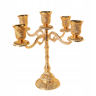 CandeLABRA Crafts Decoration Metal Candlestick