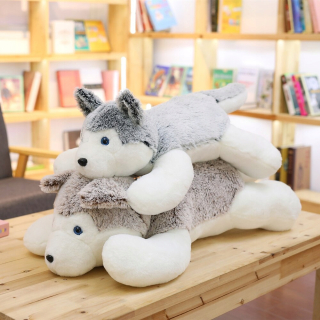 Miaoowa 1ks 60cm Roztomilý plyšový pes Husky vypchatý