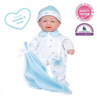 Mäkká bábika za jednu rok -28 cm