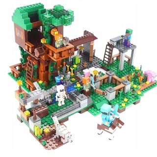 Minecraft Tree House Set Create Blocks