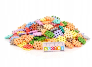 Mini Waffle Pastel 500 El. Stavebné bloky