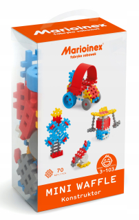 Mini Wafers Constructor Boy 70 prvkov 3+