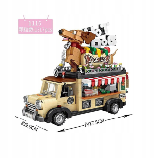 Mini Blocks City City Racing Car/Loop