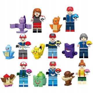 Pokemon Pikachu minifigures 8 kusov