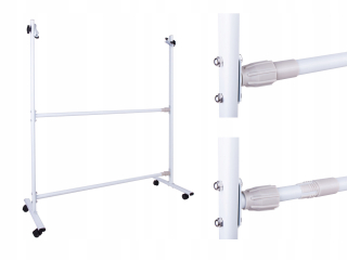 Mobilný stojan pre tabuľky pre tabuľky 90-120 cm nastavenia