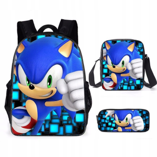 Školský batoh Moda pre mládež Sonic the Hedgehog
