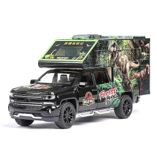 Model Jurassic Dinosaurs Transport Truck