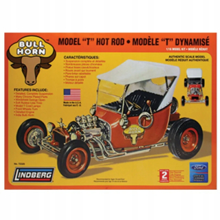 Plastový model - Bull Horn Ford Model T Hot Rod
