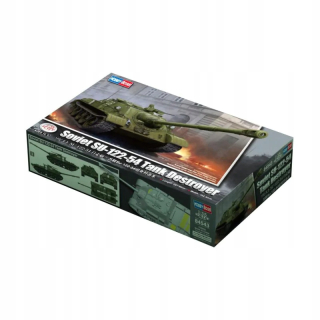 Plastový modelný torpédoborec SU-122-54