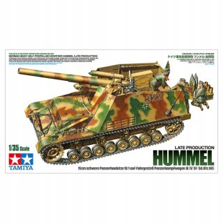 Plastový model hummel neskoro výroby
