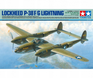 Plastový model Lockheed P-38 F/G Lightning