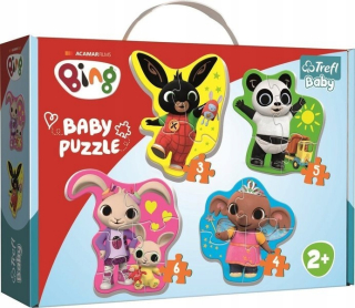 Moja prvá puzzle bing trefl baby 2+ baby