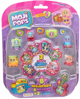 Moje Pops 8-batoh sada 6 kusov + 2 trblietky