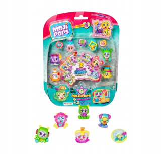 Moji Pops Series 2 Blister Glitter 8 Pak