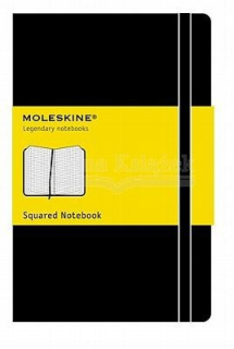 Moleskine Pocket Squared Hardcover Notebook B ...