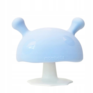 Mombella Teether huby huby zubne modré