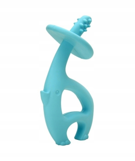 Mombella Teether Dancing Blue Elephant