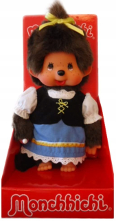 Monchhichi Original Girl Bayerische Doll