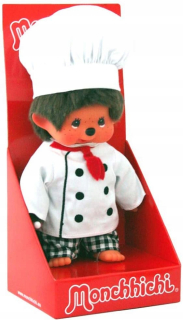 Monchhichi Original Boy Chef Doll