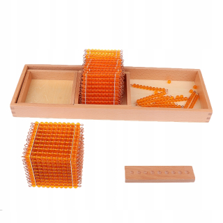 Montessori matematika vzdelávacia hračkárska prítomnosť