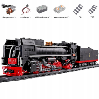 Mold King APP Technic RC parné lokomotívy QJ