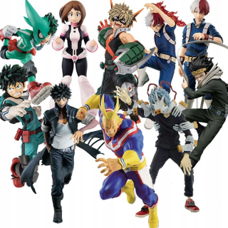 Moja hrdinská akademická obec deku figurína anime strana Žiadny hrdina