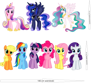 Moja malá princezná Pony Celestia, Luna, kadencia