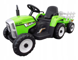 Najlepší traktor batérie s pilotným prívesom