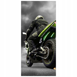 Nálepka na dvere monsterbike 95x205