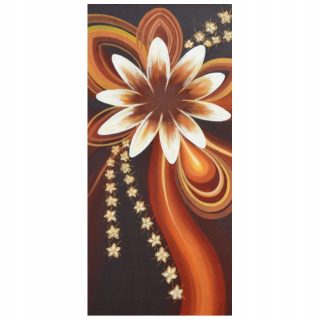 Nálepka na dvery Spinning Flowers 95x205