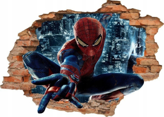 Strepky na stenu v stene Spiderman
