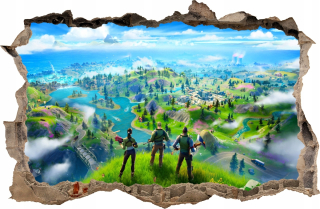 Nálepky na stenu Fortnite 97 100x65 cm