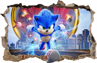 Nálepky na stenu Sonic #119 115x75 cm