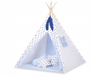 Tipi stan + perá perá zadarmo!- čierna hviezda