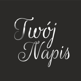 Nápis na stene, ponuka, zlatá nálepka, zrkadlo M2