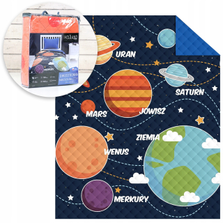 Bedspread 170x210 mládežnícka prikrývka Kosmos