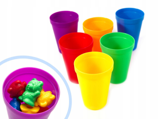 Vzdelávacie počítanie Montessori 116 El Teddy Bears