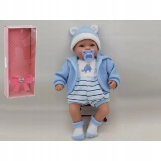 Nd17_la-9668 Bobas Doll 45 cm s Peas 505964