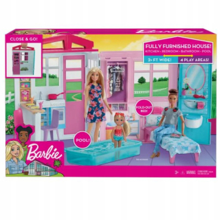 Nd17_zb-122856 Barbie Cozy House s