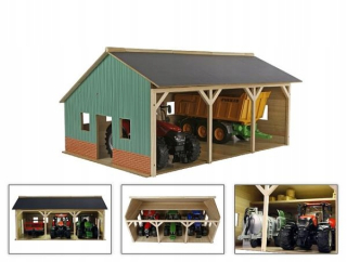ND17_ZB-132921 Garáž pre 3 traktory 55x77,5x38cm 1: